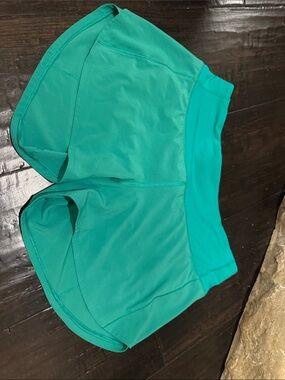 lululemon athletica Teal Athletic Running Shorts
